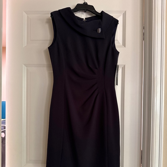 Tahari dress size 4 black nwt - Picture 1 of 5
